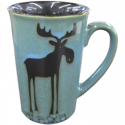 Alaska Flag Moose Sticker [43-0049] - $2.95 : Once in a Blue Moose ...