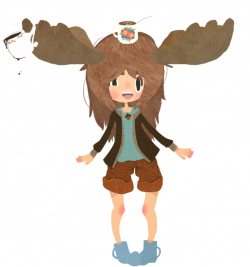 Caffeinated Moose Girl by CaffeinatedMoose on DeviantArt