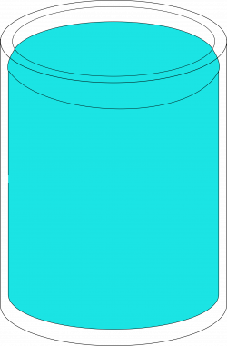 Clipart - Glass of water