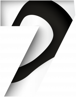 Number Seven Black White PNG Clip Art Image | Gallery Yopriceville ...