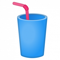 Cup with straw Icon | Noto Emoji Food Drink Iconset | Google