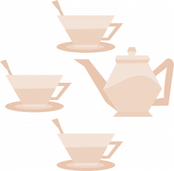 Clipart - tea party background