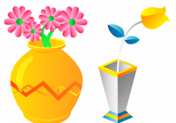 Flowerpot Cartoon Clip art - Beautiful vase 3071*2159 transprent Png ...