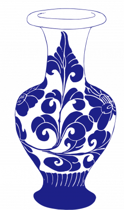 Vase Blue and white pottery Ceramic Clip art - Classic jar 1535*2590 ...