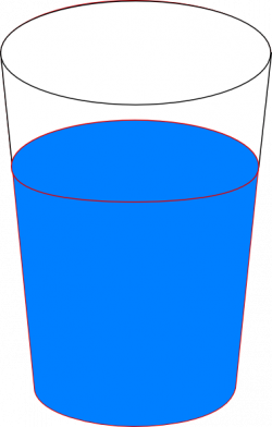 Cup Of Blue Water Clip Art at Clker.com - vector clip art ...