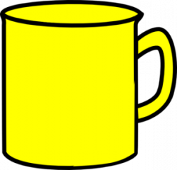 Yellow Mug Clip Art at Clker.com - vector clip art online ...