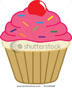Pink with sprinkles | Misc. Cookie/Cake Designs | Cupcake ...