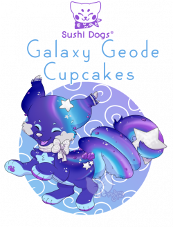 SOLD - Galaxy Geode Cupcake by Kandy-Cube on DeviantArt