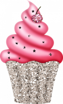 Cupcake 2.png | Pink Stuff | Cupcake clipart, Cupcake art ...