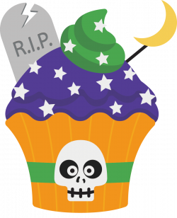 Cartoon Halloween cupcakes 962*1188 transprent Png Free Download ...
