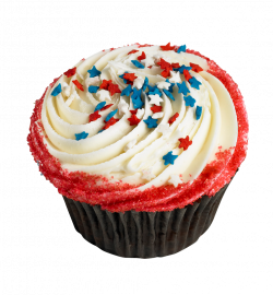 July 4th Patriotic Cupcake