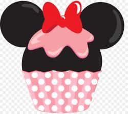 Minnie mouse cupcake layer. Mickey clipart cupcakes | Disney ...