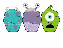Cupcakes Monsters inc Disney Cupcake Printable Mickey ...