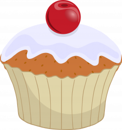 Cupcake Muffin Frosting & Icing Cherry Clip art - January ...
