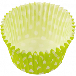 Cupcake, Paper, round, ø51mm, 38mm, green (14221), Neutraal ...
