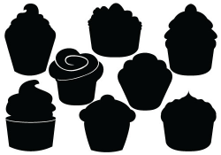 Free Cupcake Silhouette Png, Download Free Clip Art, Free ...