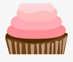 Dessert Clipart Simple Cupcake Pencil And In Color ...
