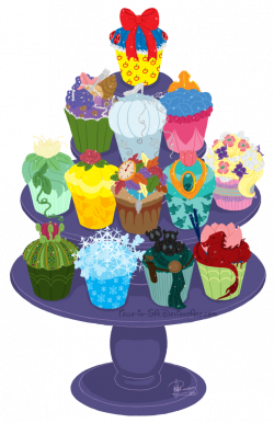 The Princess Cupcake Collection by Tella-in-SA on DeviantArt