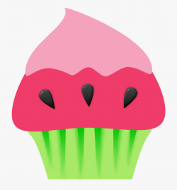 Cute Cupcake Clipart - Summer Birthday Clipart #4362 - Free ...