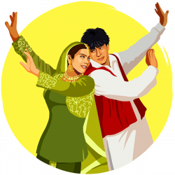 Google Allo Bollywood Stickers on Student Show