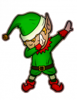 ftestickers elf dab dance christmas @danial8986...