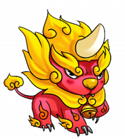 Qilin Cartoon Lion dance Dragon dance - Creative cartoon unicorn ...
