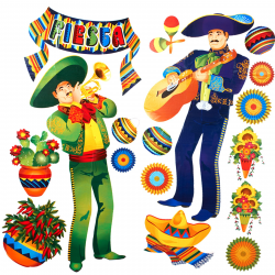 Mexican fiesta clip art biezumd 2 - ClipartAndScrap