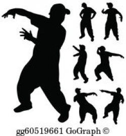 Hip Hop Dance Clip Art - Royalty Free - GoGraph
