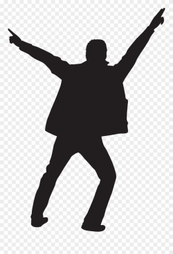 Dancing Man Silhouette At Getdrawings Com Free - Person ...