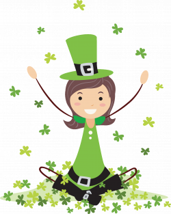 Irish Girl and Clover | Irish dance | Pinterest | Irish dance and ...