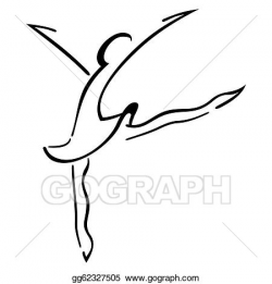 Vector Illustration - Dance symbol. EPS Clipart gg62327505 ...