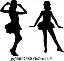 Tap Dancing Clip Art - Royalty Free - GoGraph