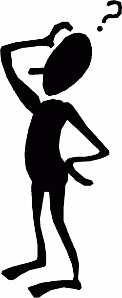 Person Thinking Clipart - cilpart