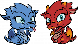 Cute Dragons Chibi Kids Clipart Png - Clipartly.comClipartly.com