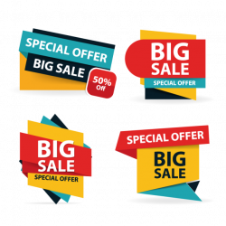 sale, banner, offer, vector, special, discount, promotion ...
