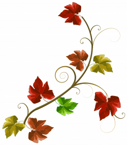 Autumn Leaves Decoration Clipart PNG Image | Gallery Yopriceville ...