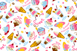 Dessert Backgrounds Clipart