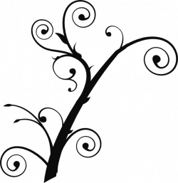 Curly Tree Clip Art at Clker.com - vector clip art online, royalty ...