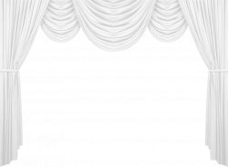 White Curtain PNG Clipart Picture | Gallery Yopriceville - High ...