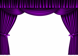Purple Curtain PNG Clipart Image | Gallery Yopriceville - High ...