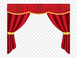 Jpg Transparent Stock Curtains Clipart Red Carpet - Theater ...