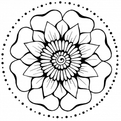 Henna Flower 5 by Teenu-Stock on DeviantArt