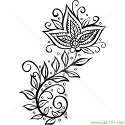 Collection of Mehndi clipart | Free download best Mehndi ...