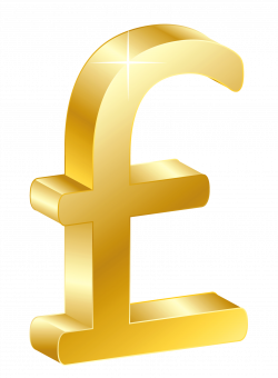 3D Gold UK Pound PNG Clipart | Gallery Yopriceville - High-Quality ...