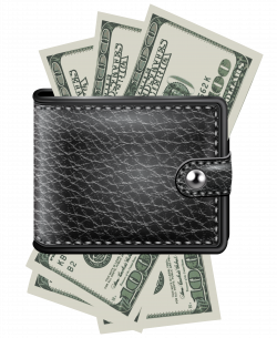 Wallet with Bills png Clipart | Gallery Yopriceville - High-Quality ...