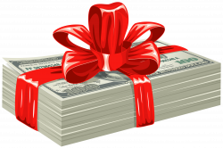 Dollars Gift PNG Clipart | Gallery Yopriceville - High-Quality ...