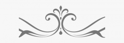 Scroll Clipart Simple - Design Wedding Border Png #115184 ...