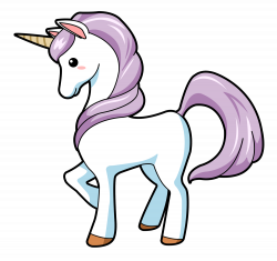 Cute Unicorn Clip Art #44497 - Free Icons and PNG Backgrounds