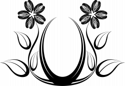 Silhouette Flower Designs at GetDrawings.com | Free for personal use ...