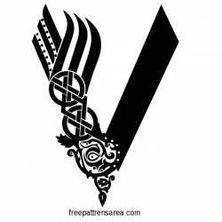 Vikings Serie Logo Symbol Vector | FreePatternsArea